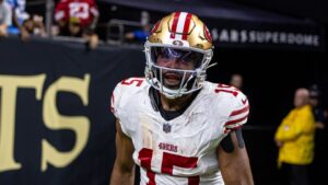 49ers WR Jauan Jennings is questionable to play vs. Cardinals