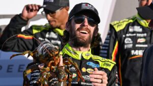 Ryan Blaney wins at New Hampshire as Penske Fords dominate