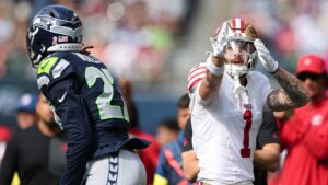 Riq Woolen’s starting job in question after rough game