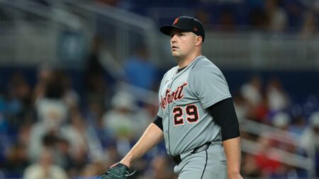 Tigers’ Skubal leaves game against Marlins after experiencing left side tightness