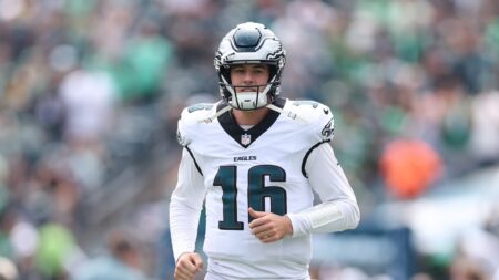 Tanner McKee the only Eagle not available Thursday night