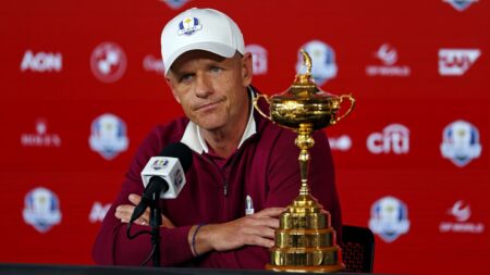 Luke Donald says opening ceremony money comment ‘wasn’t directed at the U.S.’