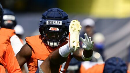 Dre Greenlaw, Evan Engram out of Wednesday’s practice