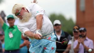 John Daly cards ’19’ on a single hole during first round of PGA Tour Champions event
