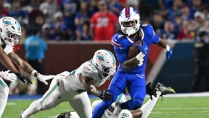 James Cook III is off to a great start for the Bills