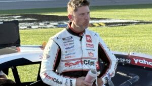 Close finish at Kansas leaves Denny Hamlin feeling ‘massive disappointment’