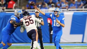 Jared Goff: Lions’ pass protection vs. Bears was as good as I’ve ever played behind
