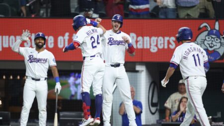 All those young fill-ins are winning games and keeping Texas Rangers in playoff contention