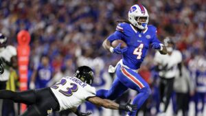 James Cook limited with hamstring injury in Wednesday’s practice