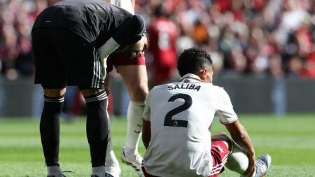 William Saliba injury news — Latest update as Arsenal center back injured vs Liverpool, out of France squad