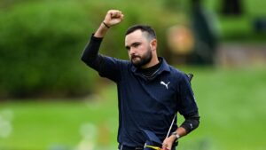 Hidalgo’s 12 birdies at Irish Open equals European Tour record. McIlroy is 4 shots back