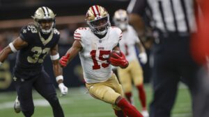 Report: Jauan Jennings will not play against the Cardinals