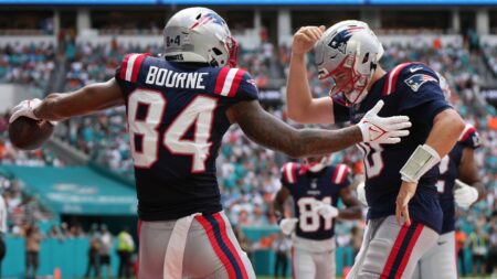 To get up to speed with 49ers, Kendrick Bourne is leaning on Mac Jones