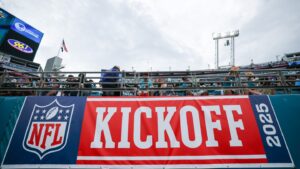 Week 1 had no fines for lowering the helmet