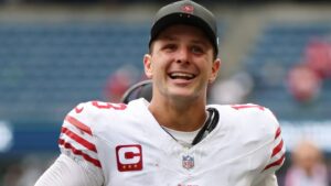 Brock Purdy has left shoulder and toe injuries