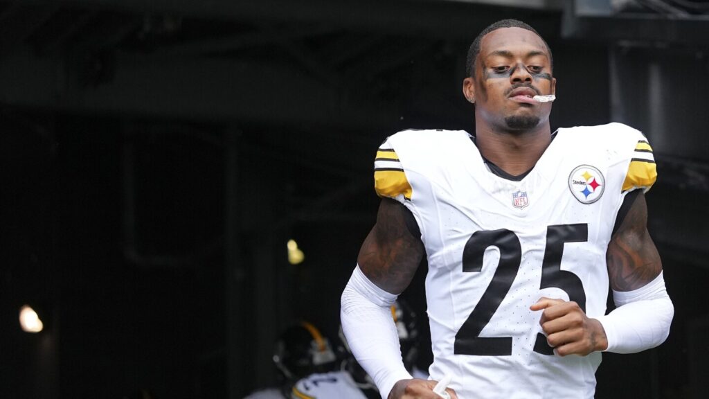 DeShon Elliott, Derrick Harmon out for Steelers this week; Joey Porter Jr. day-to-day