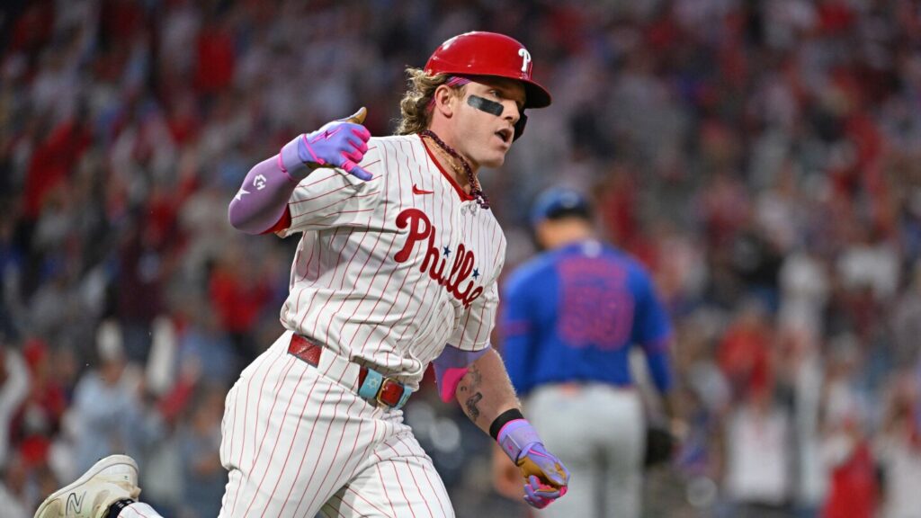 From tots to taters, Harrison Bader has thrived in the pressure cooker of Philadelphia pennant race