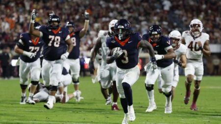 Virginia stuns No. 8 Florida State in 2OT thriller: Cavaliers throw major wrench in ACC title race with upset