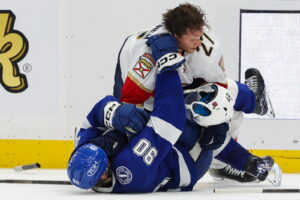Penalties consume Panthers preseason-ending win over Tampa; Aaron Ekblad leaves game early