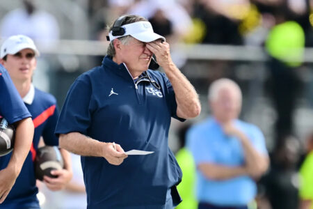 UNC shares Drake Maye highlight after speculation Bill Belichick didn’t want school to mention Patriots