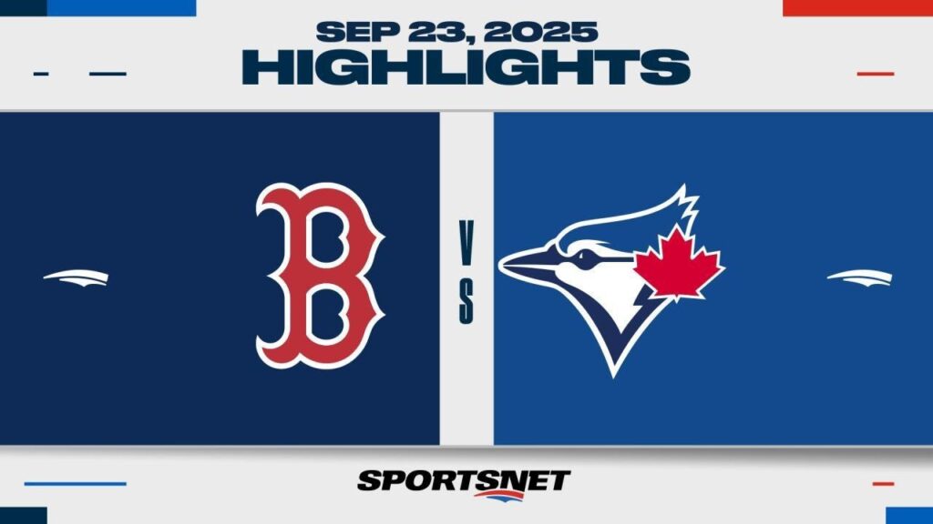 MLB Highlights | Red Sox vs. Blue Jays – September 23, 2025