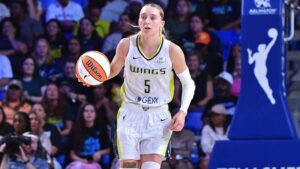 Paige Bueckers Attends Deion Sanders, Colorado vs. TCU on Video After WNBA Rookie Year