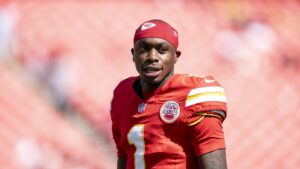Monday Night Football: Xavier Worthy is active; Travon Walker is inactive