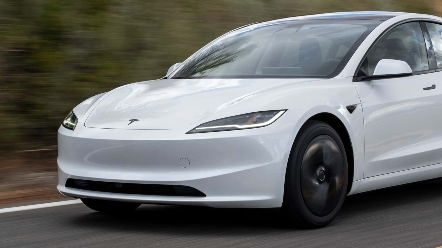 The New Tesla Model 3 Ditches One Very Common Feature