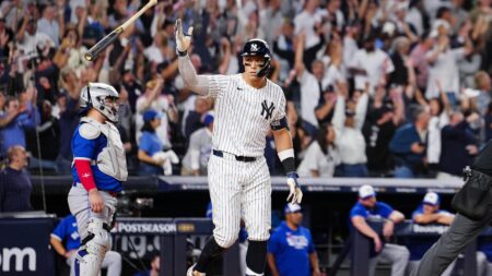 Aaron Judge Praised By MLB Fans as Clutch HR Helps Yankees Force ALDS G4 vs. Blue Jays