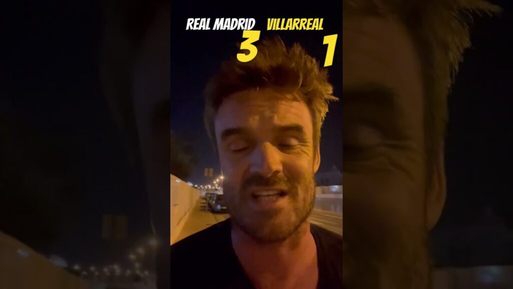 REAL MADRID 3 VILLARREAL 1 #futbol #realmadrid #laliga #mbappe #vinijr #shorts #like #live #news