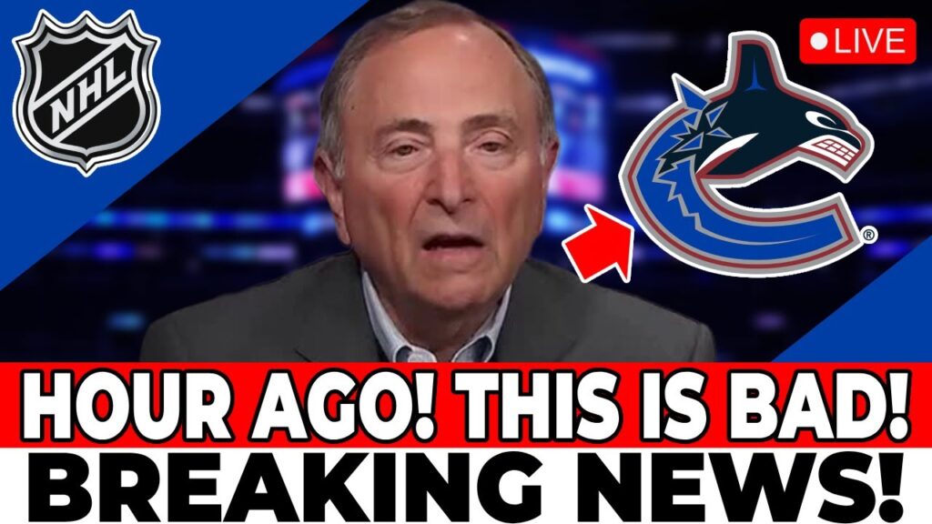 MORE CONFIRMED NEWS! SHOCKING UPDATE! THE NHL CONFIRMS! VANCOUVER CANUCKS NEWS TODAY!