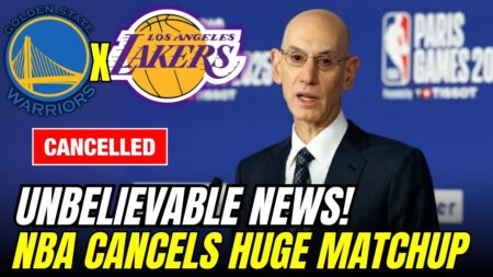 NBA CANCELS WARRIORS VS LAKERS, FANS LEFT IN TOTAL DISBELIEF | lakers news