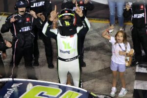 Aric Almirola gets ‘second chance’ with Xfinity Vegas win