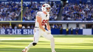 Trey McBride TD has Cardinals up 17-14