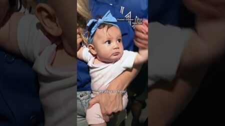 This might be the youngest Jays fan at Yankee Stadium