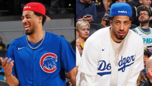 Tyrese Haliburton Trolls Brewers, Wears Dodgers, Cubs Jerseys During MLB Playoffs