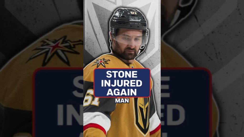 Mark Stone left Saturday’s game early and is not on the ice for morning skate