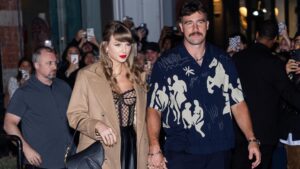 Taylor Swift Denies Rumors Travis Kelce Sings on ‘Opalite’ Song on New Album in Video