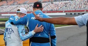 Chastain spins after wild last-ditch move, opens door for Logano to advance