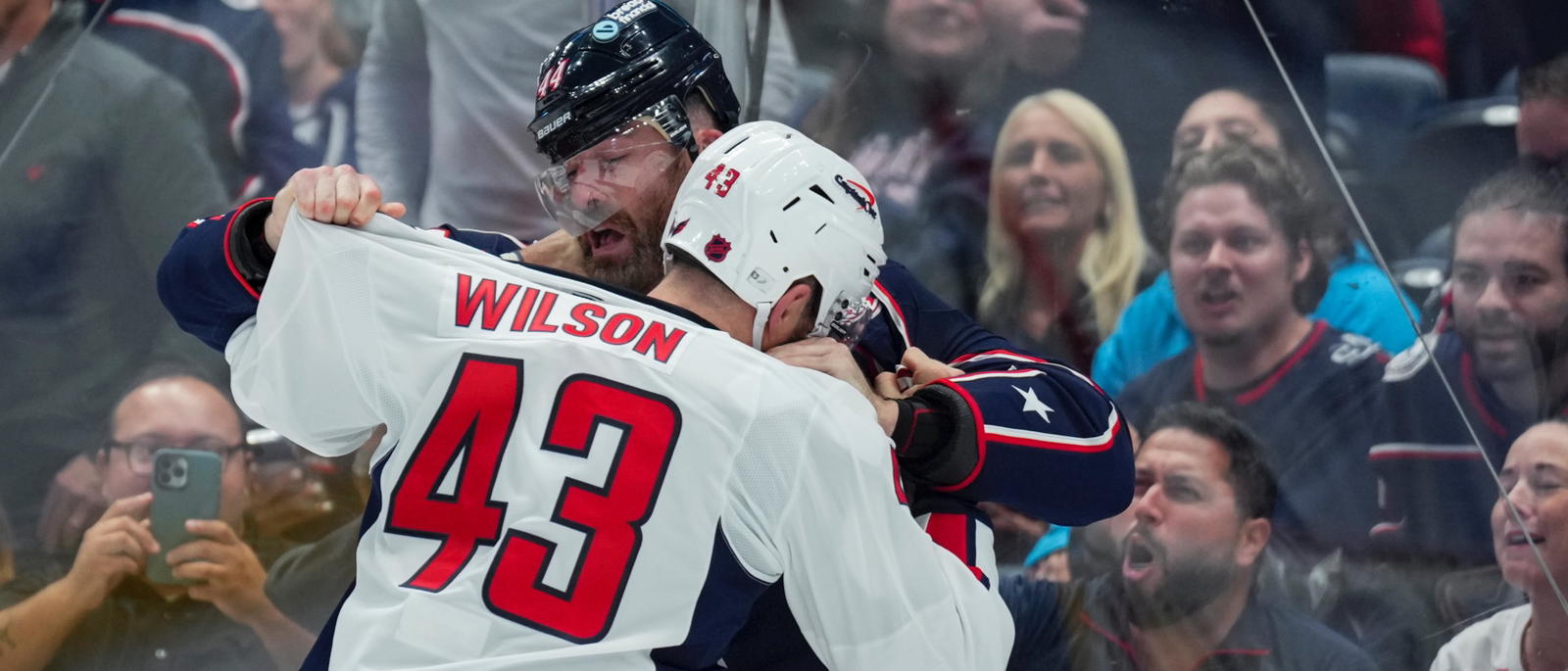 Erik Gudbranson & Tom Wilson Square Off In Heavyweight Bout
