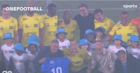 🎥 Romário bags a hat-trick as Brazil thrash Italy in special match