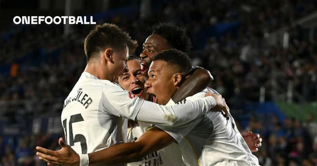 Vini draws two red cards as Real Madrid beat Getafe to go top Vini draws two red cards as Real Madrid beat Getafe to go top