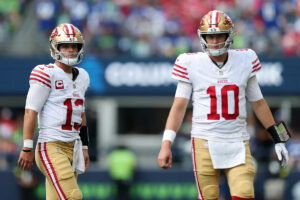 Brock Purdy still sidelined by toe injury, Mac Jones could start again for 49ers against Buccaneers