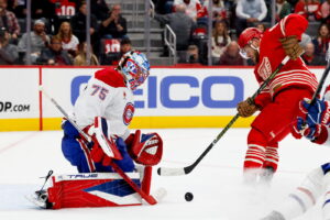 Alex DeBrincat Reflects on Missed Chances in Red Wings’ Loss to Canadiens