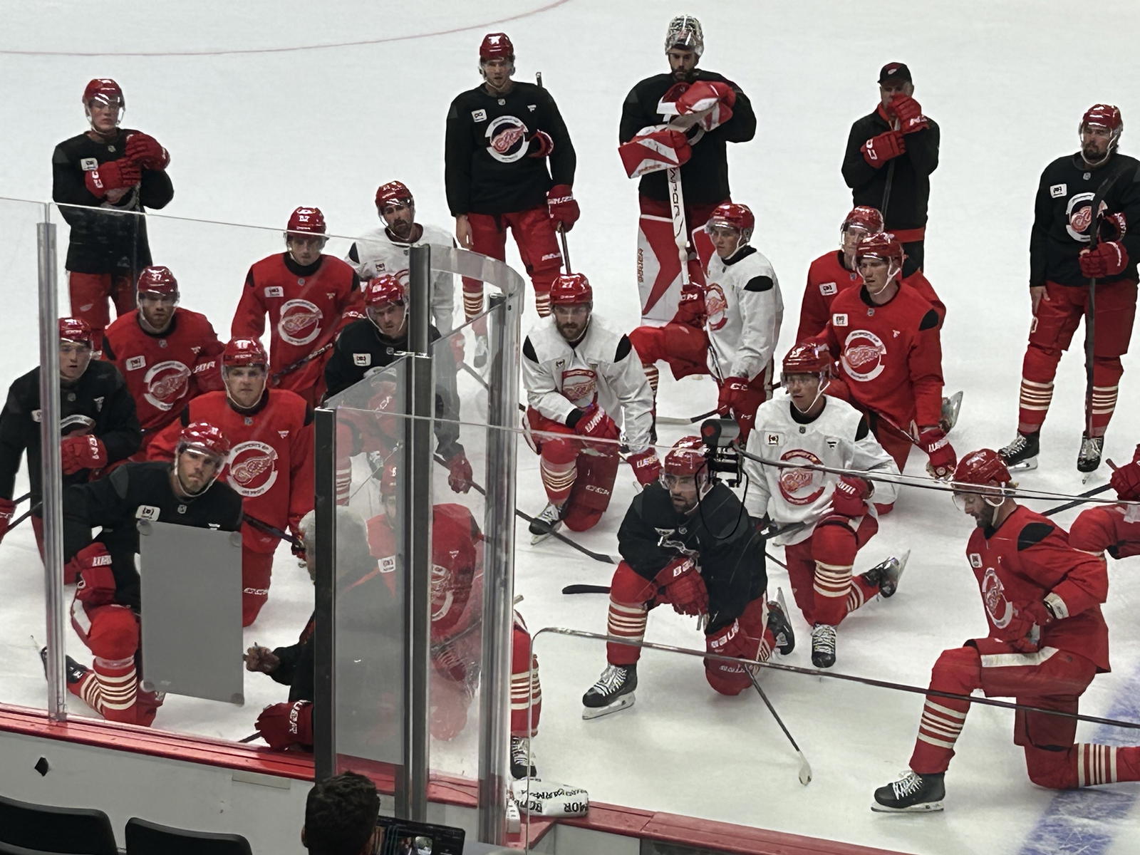Final Form? Red Wings Hint At Opening Night Lines During Practice