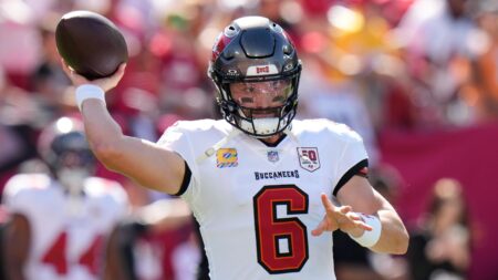 Baker Mayfield Among NFL MVP Betting Favorites as Bucs Move to 5-1, Full Odds Revealed
