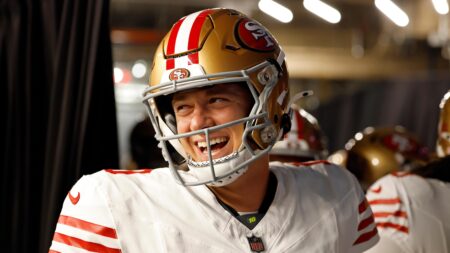 Mac Jones Wears 2-Toned Suit on Video Ahead of 49ers vs. Rams Amid Brock Purdy Injury