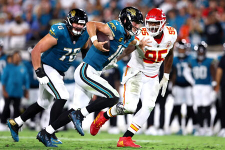 Chiefs DT Chris Jones appears to quit on Trevor Lawrence’s game-winning TD: ‘We’ve gotta finish’
