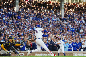 MLB playoffs 2025: Cubs score 4 runs in first inning, hold off Brewers to avoid elimination in NLDS Game 3