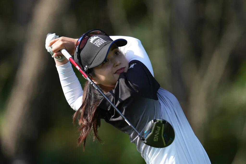 Hye-Jin Choi increases her lead to 5 strokes after 2 rounds of the LPGA Malaysia event Hye-Jin Choi increases her lead to 5 strokes after 2 rounds of the LPGA Malaysia event